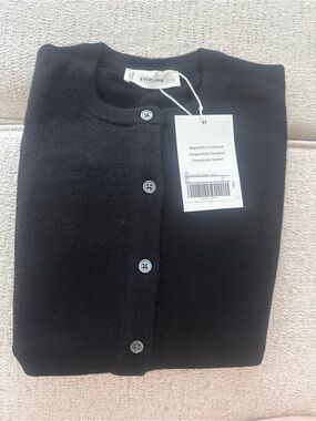 CASHMERE CROPPED CARDIGAN